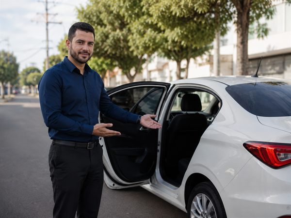 Motorista particular da Uber Jales Diego para empresas e eventos